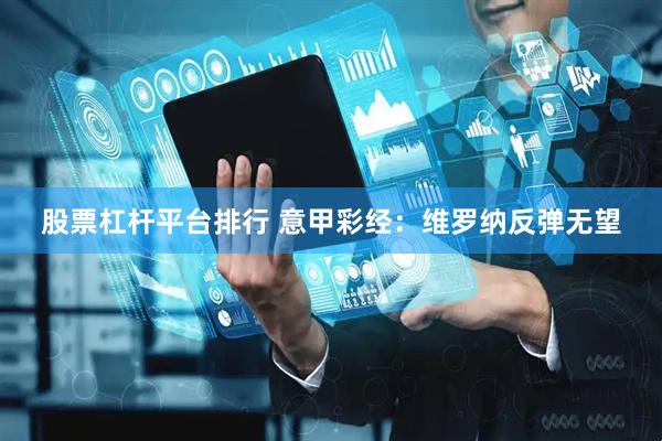 股票杠杆平台排行 意甲彩经：维罗纳反弹无望