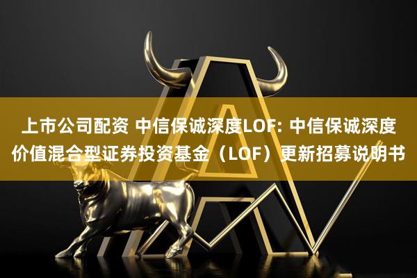 上市公司配资 中信保诚深度LOF: 中信保诚深度价值混合型证券投资基金（LOF）更新招募说明书